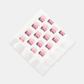 Der beste Vater überhaupt Serviette (Ecke)