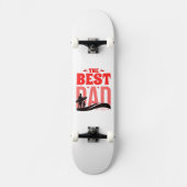 Der beste Vater überhaupt Skateboard (Vorderseite)