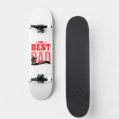Der beste Vater überhaupt Skateboard (Vorne)