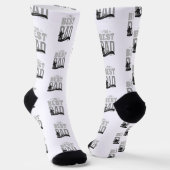 Der beste Vater überhaupt Socken (Gewinkelt)
