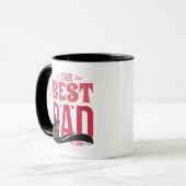 Der beste Vater überhaupt Tasse (Vorderseite Links)