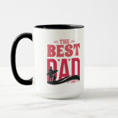 Der beste Vater überhaupt Tasse (Links)
