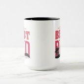 Der beste Vater überhaupt Tasse (Zentrum)