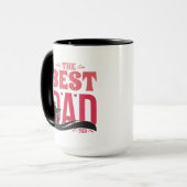 Der beste Vater überhaupt Tasse (Vorderseite Links)