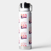 Der beste Vater überhaupt Trinkflasche (Hinten)