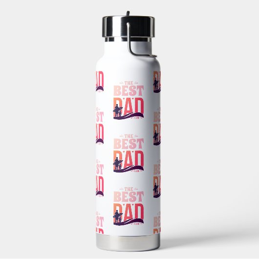 Der beste Vater überhaupt Trinkflasche (Links)
