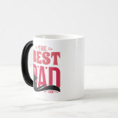 Der beste Vater überhaupt Verwandlungstasse (Vorderseite Links)