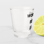 Der beste Vater-Vater der Welt Schnapsglas (Links)