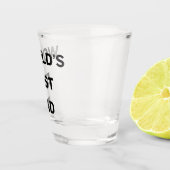 Der beste Vater-Vater der Welt Schnapsglas (Rechts)