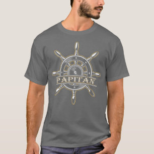 Der beste Vater Vater Vater Kapitän segeln Geburts T-Shirt