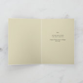 Der beste Vater Vatertag Karte (Innenseite)