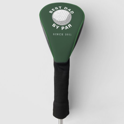 Der beste Vater Vathers Day Custom Modern Custom Golf Headcover (Vorderseite)