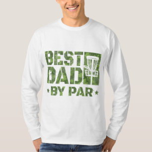 Der beste Vater von Par Funny Disc Golf Vatertag T-Shirt