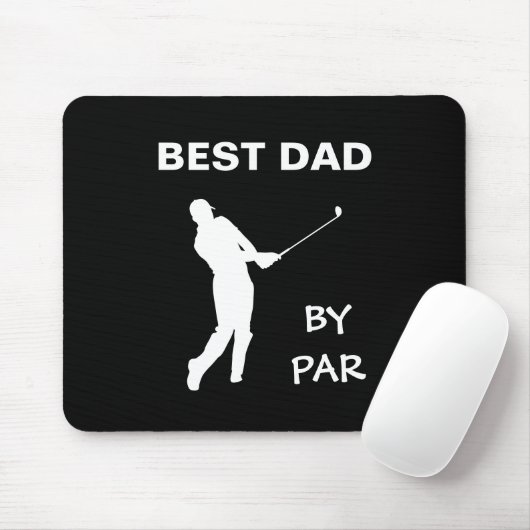 Der beste Vater von Par Golf Daddy Golfer Pun Vate Mousepad (Mit Mouse)