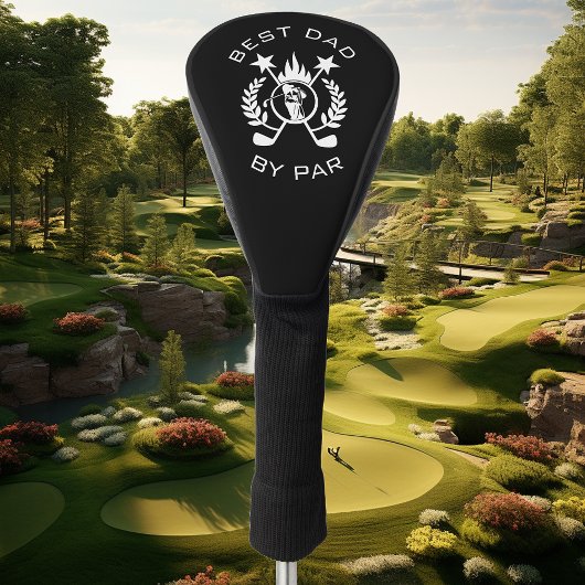 Der beste Vater von Par Vaters Gabe Golf Headcover