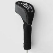 Der beste Vater von Par Vaters Gabe Golf Headcover (angewinkelt)