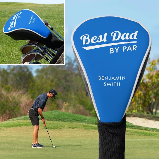 Der beste Vater von Par Vaters Individuelle Name B Golf Headcover