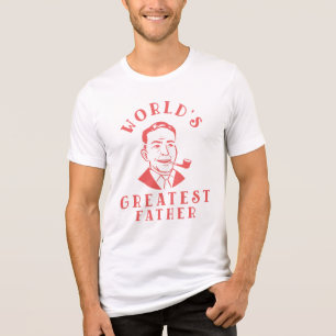 Der Beste Vatertag der Welt Tri-Blend Shirt