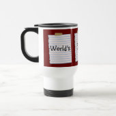 Der beste Vati der einzigartige Welt! Tasse (Links)