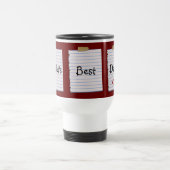Der beste Vati der einzigartige Welt! Tasse (Mittel)