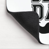 Der beste Vati der Welt mit dem Schnurrbart Mousepad (Ecke)
