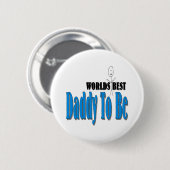 Der beste Vati der Welt zum zu sein Button (Vorne & Hinten)