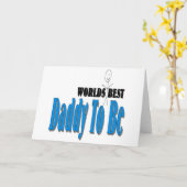 Der beste Vati der Welt zum zu sein Karte (Gelbe Blume)