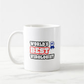 Der beste Virologe der Welt Kaffeetasse (Links)