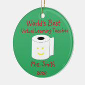 Der beste virtuelle Lehrer der personalisierten We Keramik Ornament (Links)