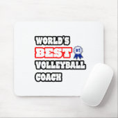 Der beste Volleyballtrainer der Welt Mousepad (Mit Mouse)