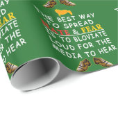 Der beste Weg, Hass und Sonne zu verbreiten Geschenkpapier (Rolleneckpunkt)