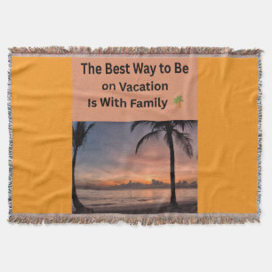 Der beste Weg, in den Urlaub zu fahren, ist mit de Decke