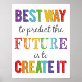 Der beste Weg, um die zukünftige Wachstumsentwickl Poster (Vorne)