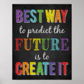 Der beste Weg, um die zukünftige Wachstumsentwickl Poster (Vorne)