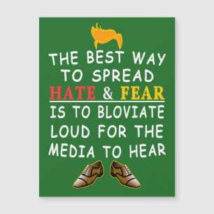 Der beste Weg, um Hass und lustige LOLs zu verbrei Magnetkarte