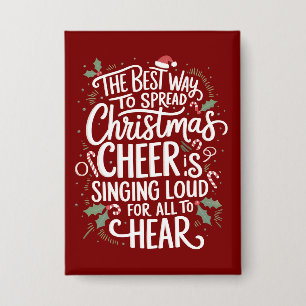 Der beste Weg, um Weihnachtsstimmung Feiertag zu v Button