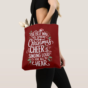 Der beste Weg, um Weihnachtsstimmung Feiertag zu v Tasche