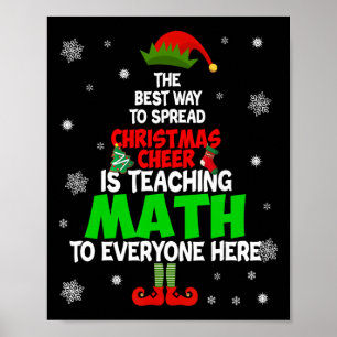 Der beste Weg, um Weihnachtsstimmung zu verbreiten Poster