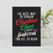 Der beste Weg, Weihnachten-Cheer Funny Weihnachten (Stehend Vorderseite)
