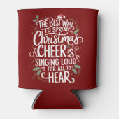 Der beste Weg, Weihnachten zu einem heiteren Urlau Dosenkühler (Vorderseite)