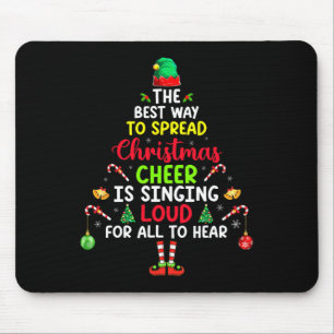 Der beste Weg, Weihnachtsjubeln zu verbreiten, ist Mousepad