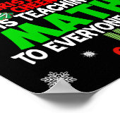 Der beste Weg, Weihnachtsjubeln zu verbreiten, ist Poster (Ecke)