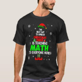 Der beste Weg, Weihnachtsjubeln zu verbreiten, ist T-Shirt (Vorderseite)