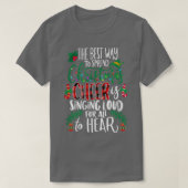 Der beste Weg, Weihnachtsjubeln zu verbreiten, ist T-Shirt (Design vorne)