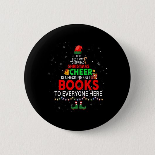 Der beste Weg, Weihnachtskummer zu verbreiten, ist Button (Vorderseite)