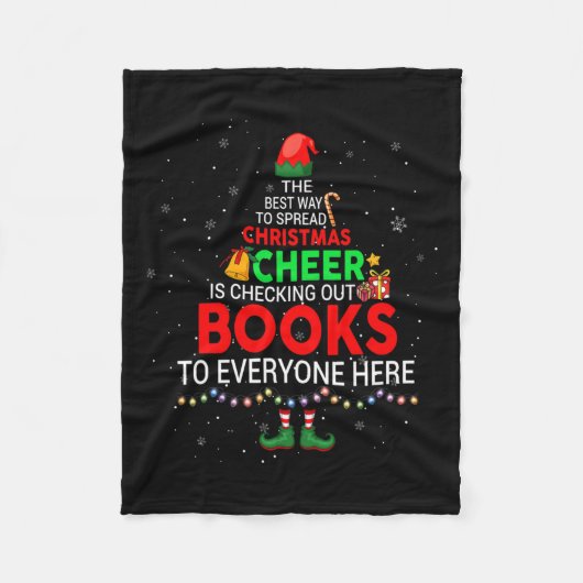 Der beste Weg, Weihnachtskummer zu verbreiten, ist Fleecedecke (Vorderseite)