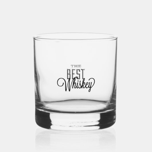 Der beste Whiskey Whiskyglas (Vorderseite)
