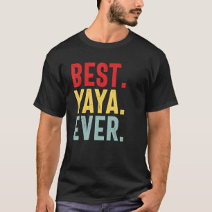 Der beste Yaya-Tag aller Vintagen Not leidenden Mü T-Shirt