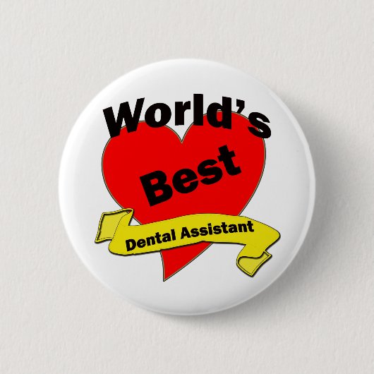 Der beste Zahnarzthelfer der Welt Button (Vorderseite)
