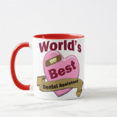 Der beste Zahnarzthelfer der Welt Tasse (Links)